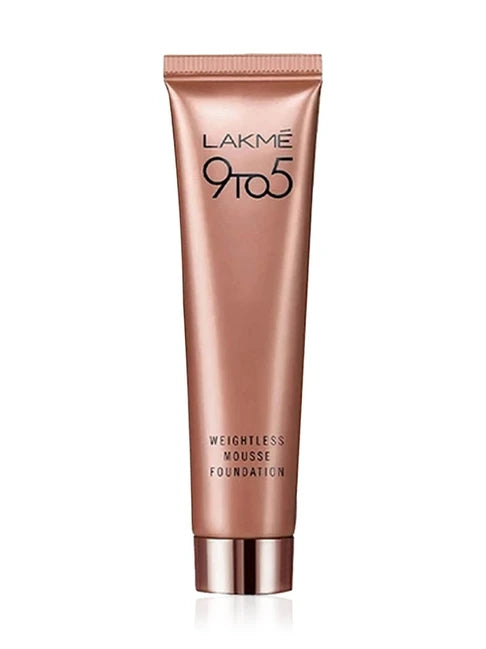Lakme 9 To 5 Weightless Mousse Foundation - Beige Caramel