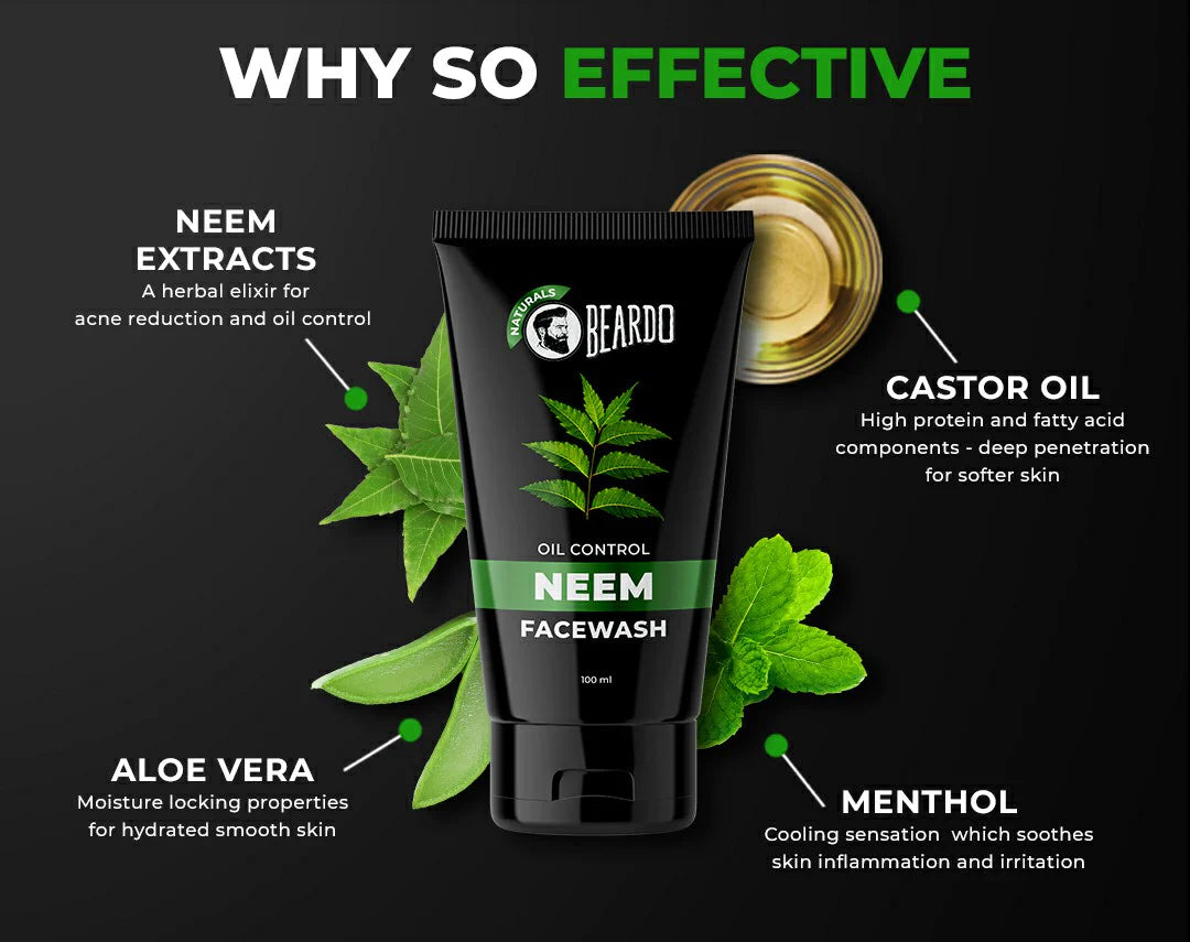 Beardo Neem Facewash for Men 100ml