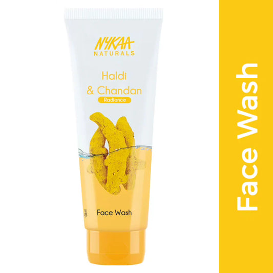 Nykaa Naturals Haldi & Chandan Face Wash For Radiant Skin