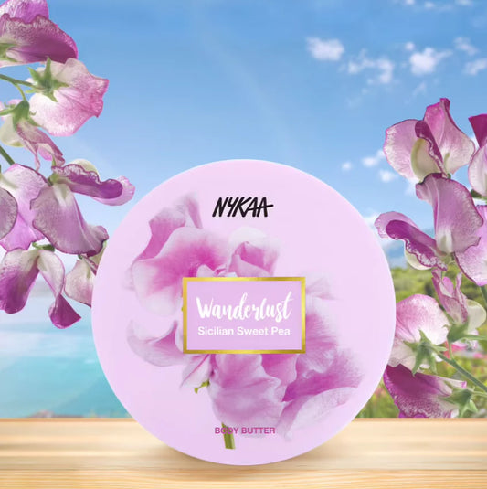 Nykaa Wanderlust Body Butter - Sicilian Sweet Pea