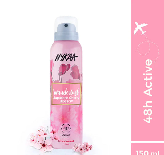 Nykaa Wanderlust Deodorant Spray - Japanese Cherry Blossom