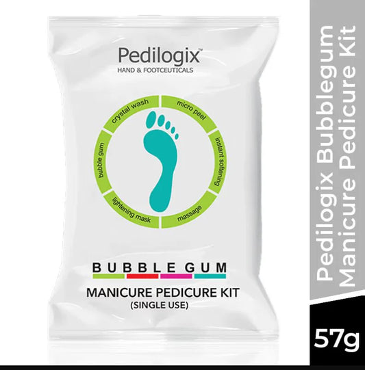 O3+ Pedilogix Bubble Gum Manicure Pedicure Kit