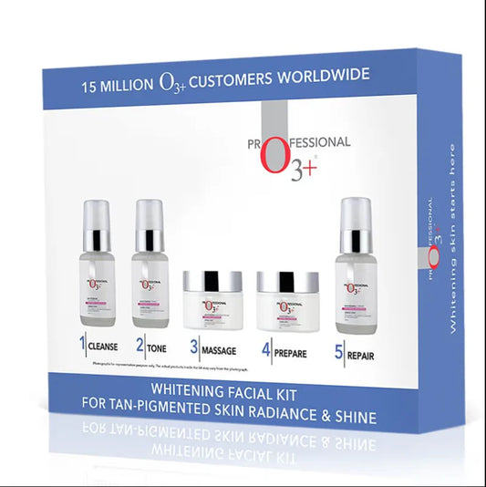 O3+ Whitening Facial Kit For Tan-Pigmented Skin