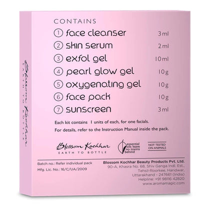 Blossom Kochar Pearl Facial Kit SINGLE USE