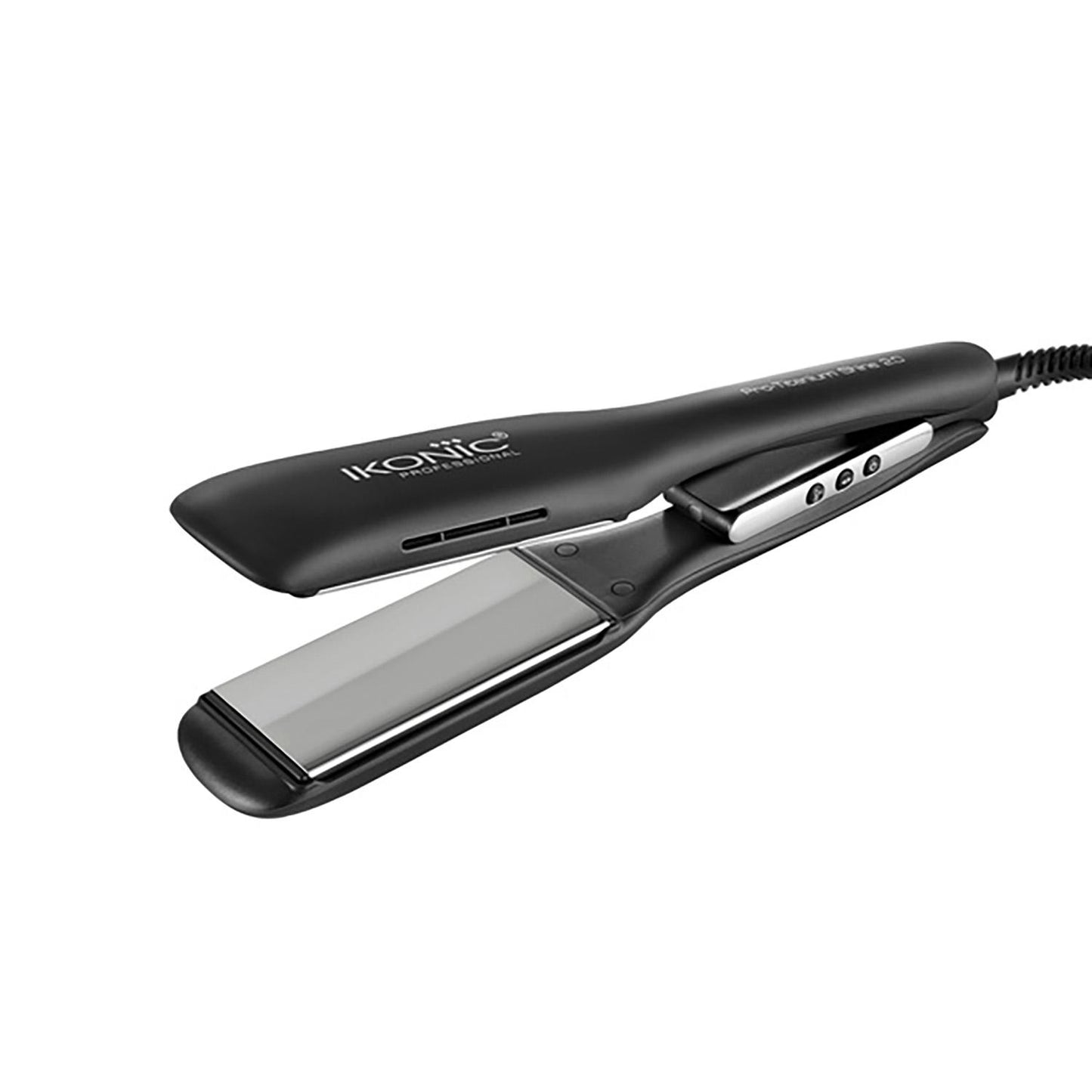 IKONIC Pro Titanium Shine Hair Straightener (Black)