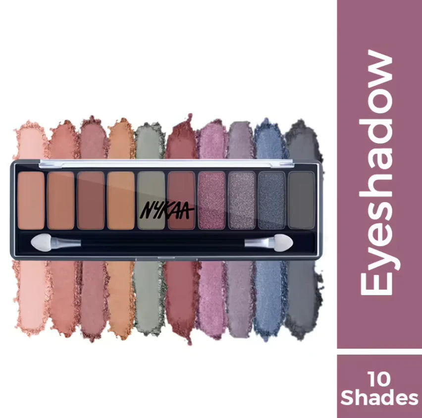 Nykaa Eyes On Me! 10-In-1 Eyeshadow Palette