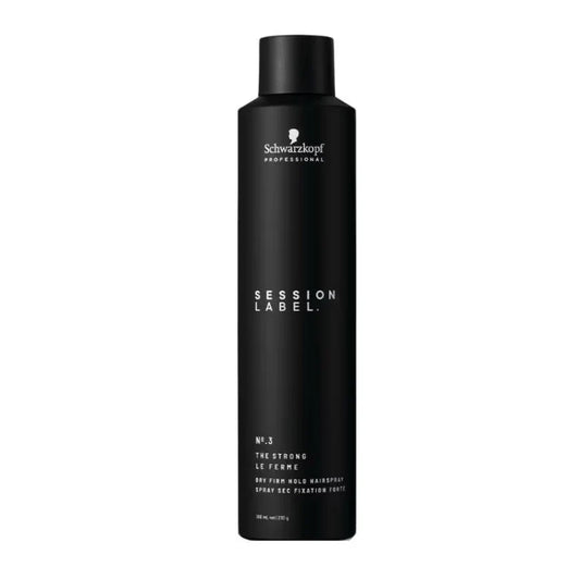 Schwarzkopf Professional Session Label Dry Firm Hold Unisex Hair Spray 300ml