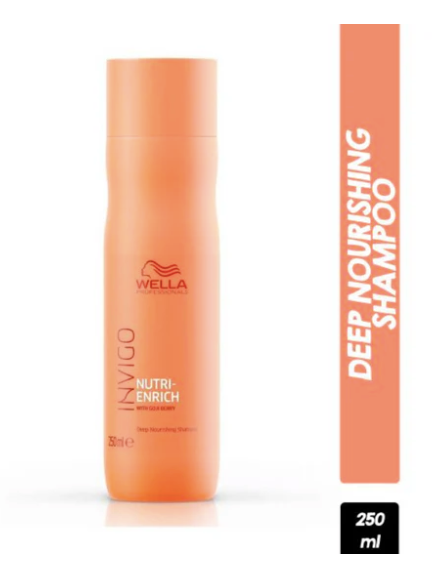 Wella Professionals INVIGO Nutri Enrich Deep Nourishing Shampoo For Dry And Damaged Hair (250ml)