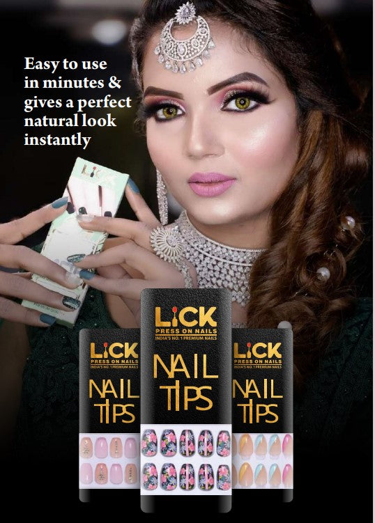 LICK NAILS Press on Premium Nail kit