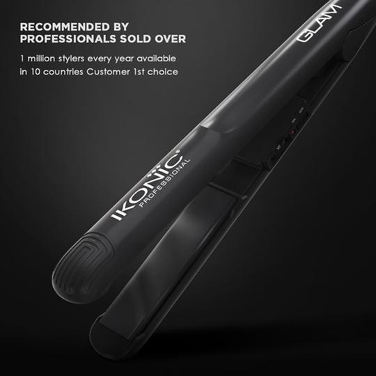 IKONIC Glam Hair Straightener (Black)