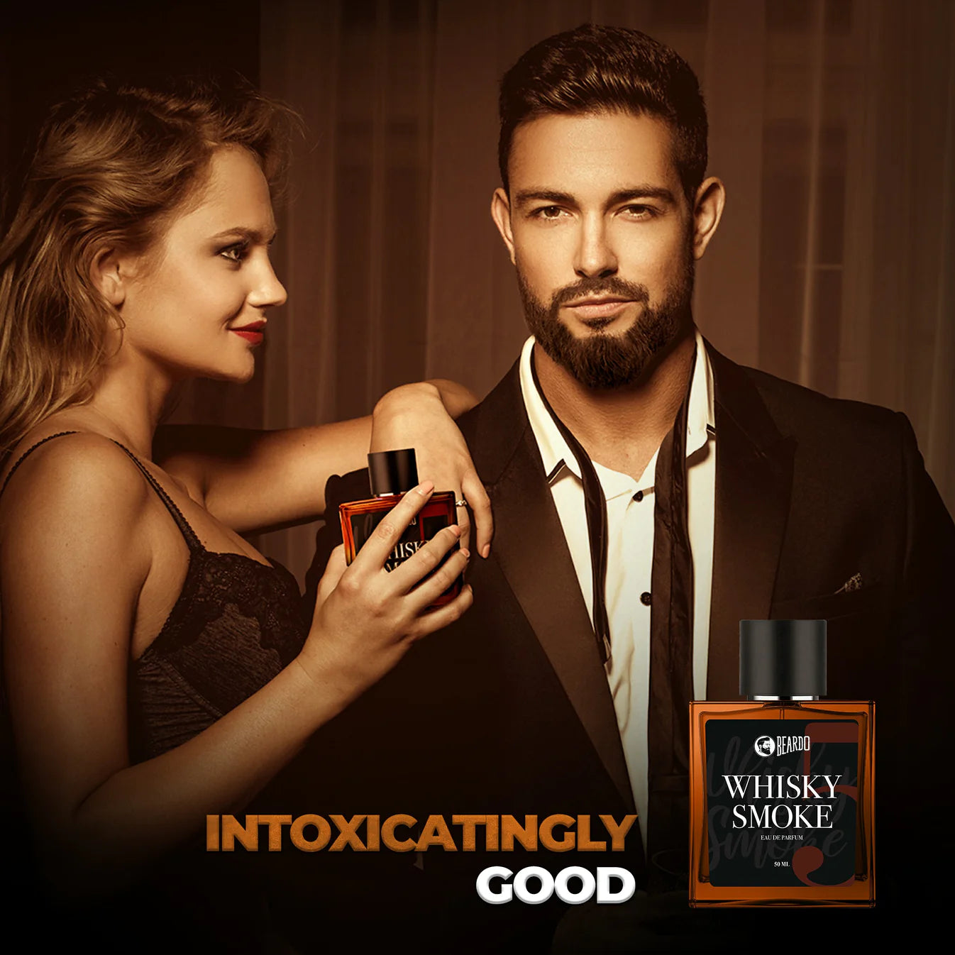 Beardo Whisky Smoke & Godfather EDP Combo