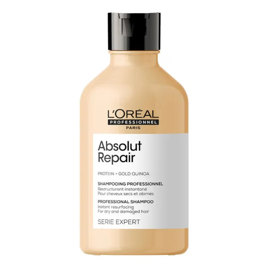 L'Oreal Professionnel Absolut Repair Shampoo With Protein And Gold Quinoa, Serie Expert