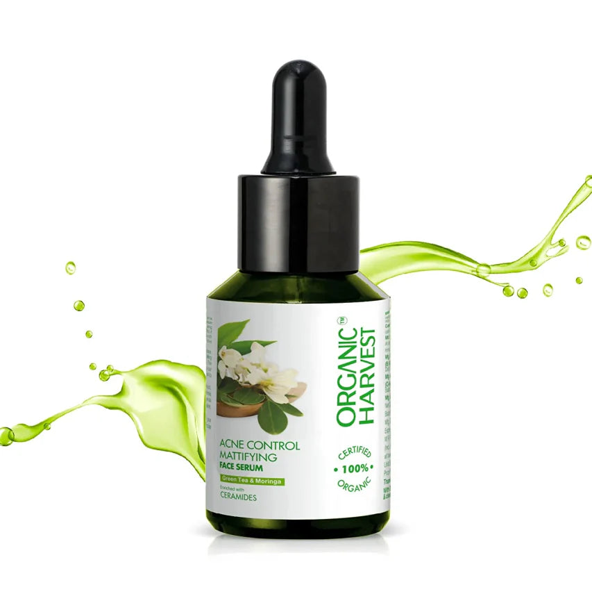 Organic Acne Control Mattifying Face Serum