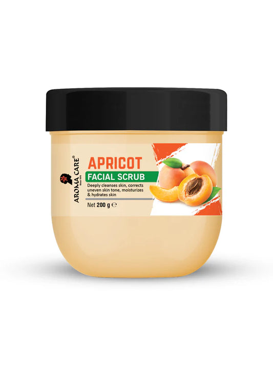 Aroma care apricot facial scrub