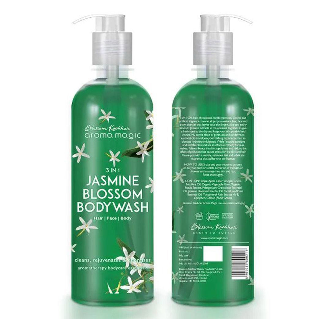 Aroma Magic 3 In 1 Jasmine Blossom Bodywash (Hair- Face- Body)