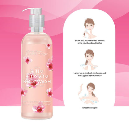 Aroma Magic 3 In 1 Plum Blossom (Hair- Face- Body Wash)