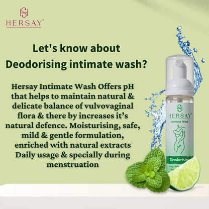 Hersay Intimate Wash – Deodorising 70ml