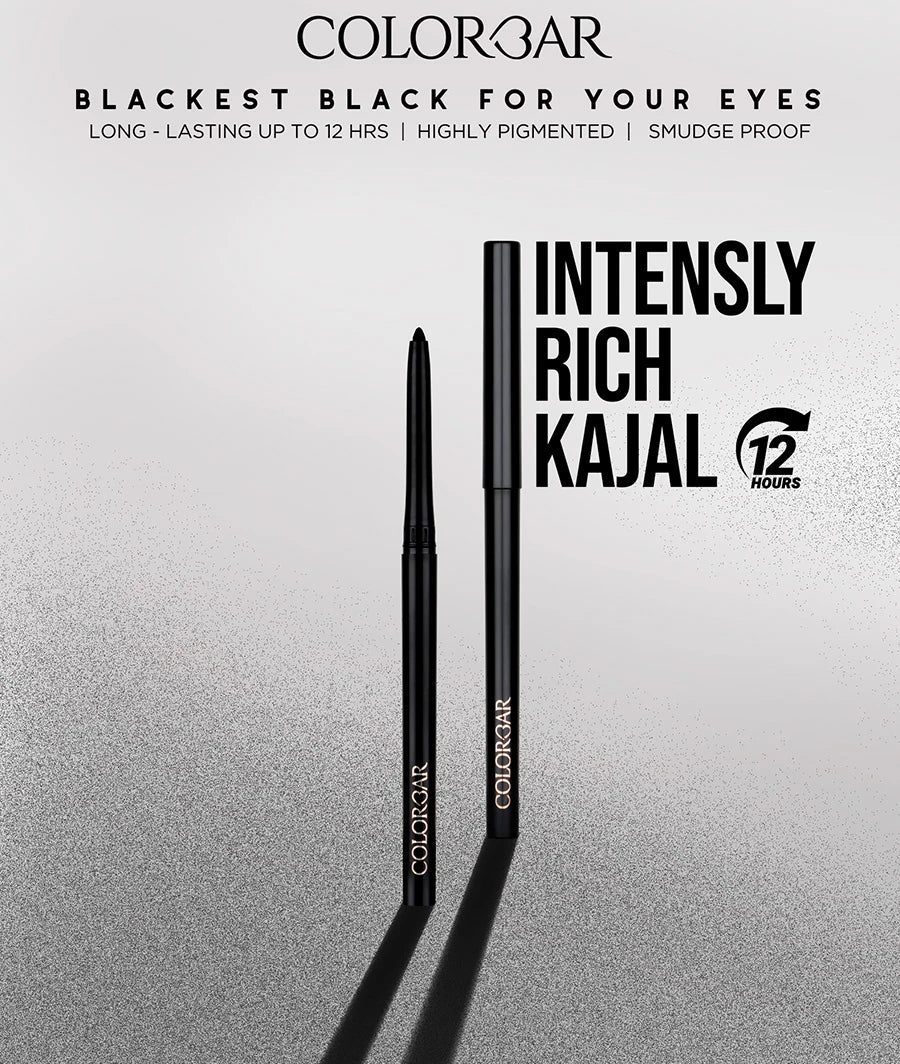 Colorbar Mesmereyes Kajal Black