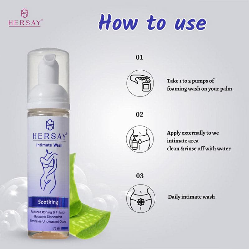 Hersay Intimate Wash – Soothing 70ml