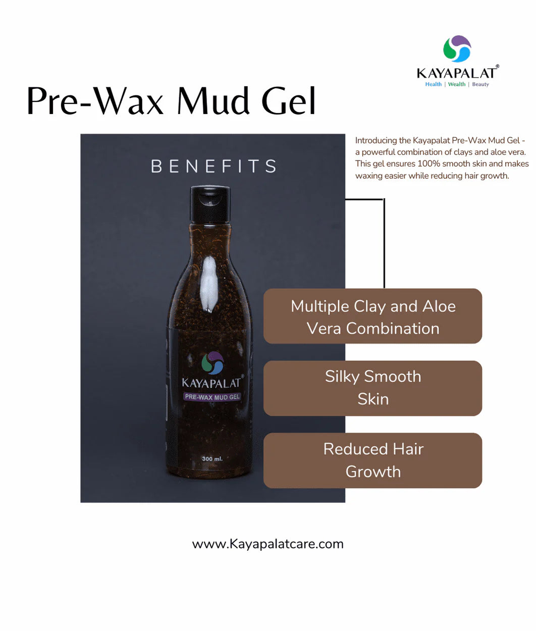 Pre-wax Mud Gel