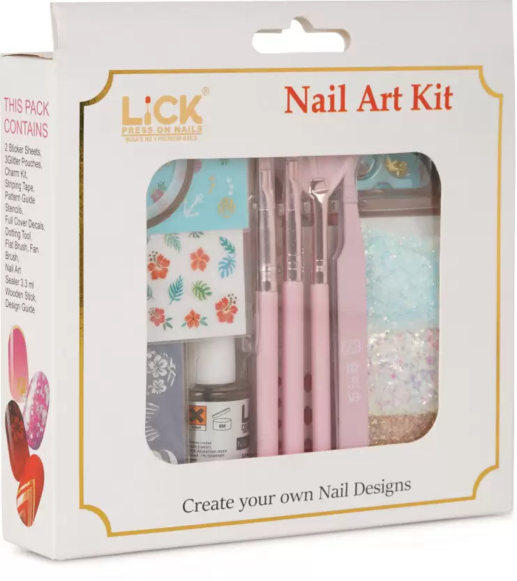 LICK NAILS Nail Art Kit