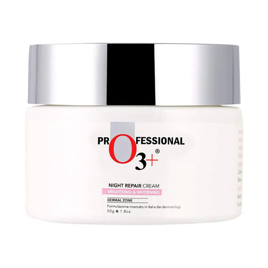 O3+ Professional Brightening & Whitening Dermal Zone Night Repair Cream (50g)