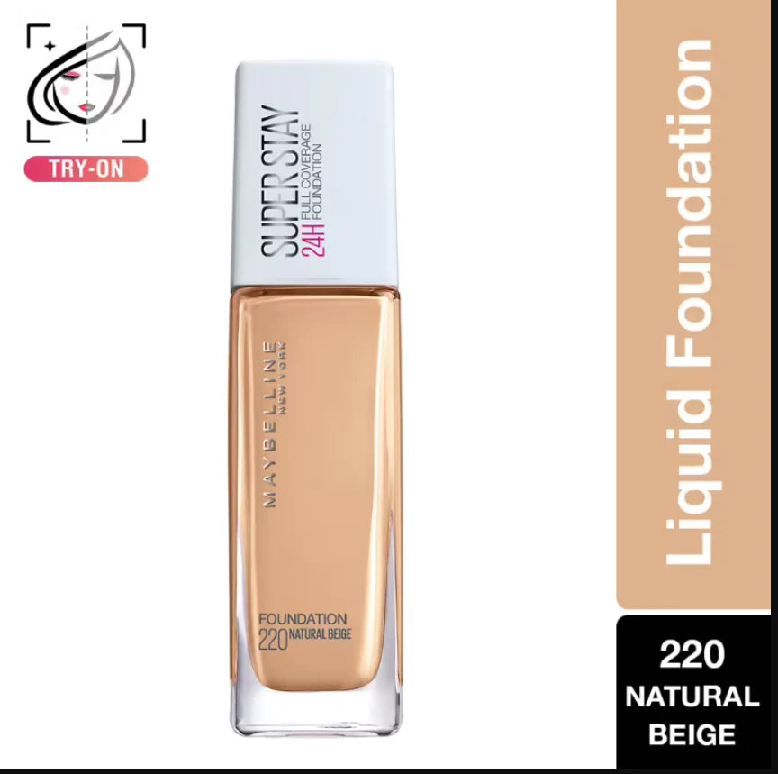 Maybelline New York Super Stay 24H Full Coverage Foundation