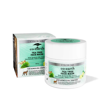 Colorbar Co-Earth Tea Tree Face Mask