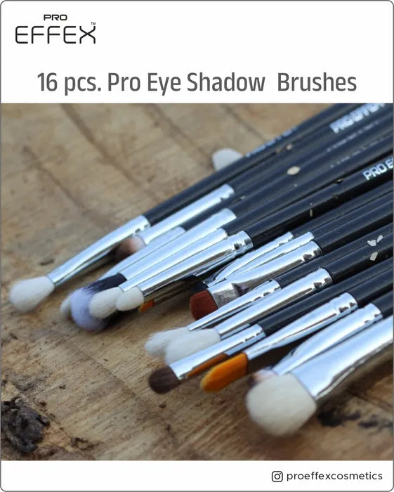 Pro Effex PE- 16 Eye Shadow Brush Set