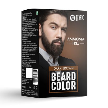 Beardo Beard Color Dark Brown