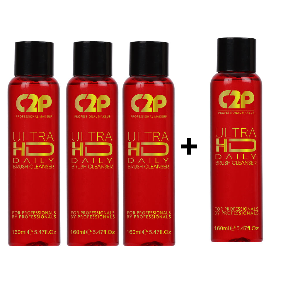 C2P ULTRA HD DAILY BRUSH CLEANER (3 Plus 1)