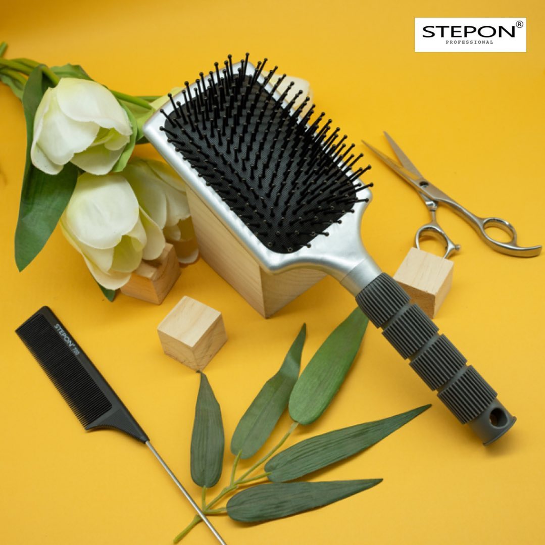 STEPON Flat Brush (silver)