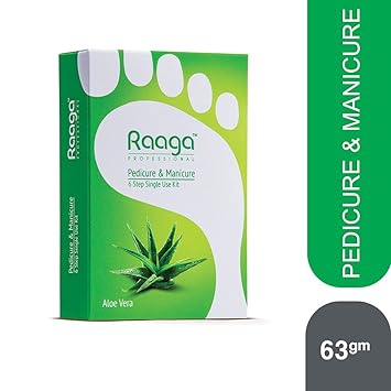 Raaga Professional Manicure & Pedicure Kit,6 Sachets