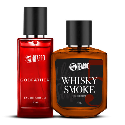 Beardo Whisky Smoke & Godfather EDP Combo